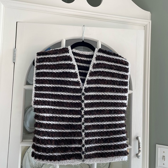 Jackets & Blazers - Handmade Crochet Vest